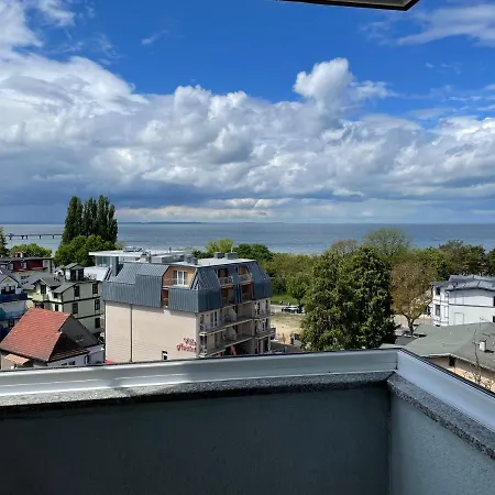 Wolin-travel Fala Z Widokiem Na Morze Lägenhet Miedzyzdroje