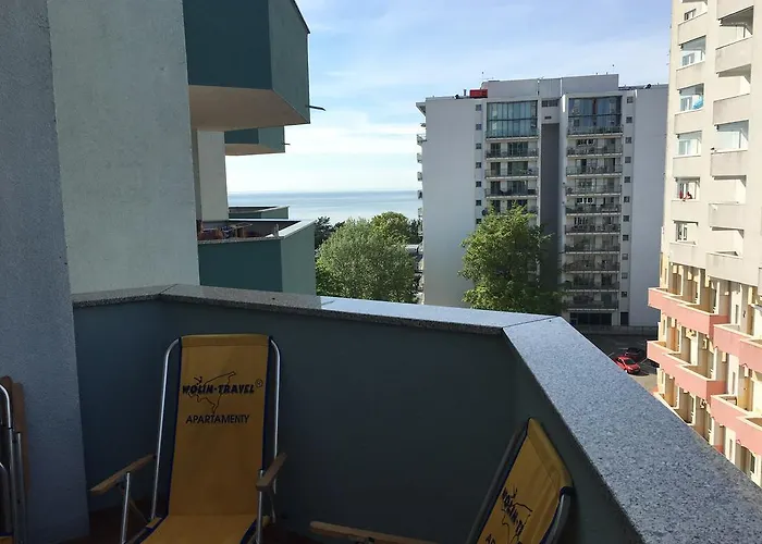 Daire Wolin-travel Fala Z Widokiem Na Morze Miedzyzdroje